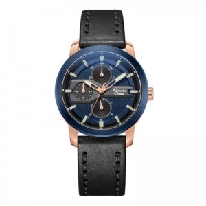 Alexandre Christie AC 6562 Rosegold Blue Lady BFLURBU